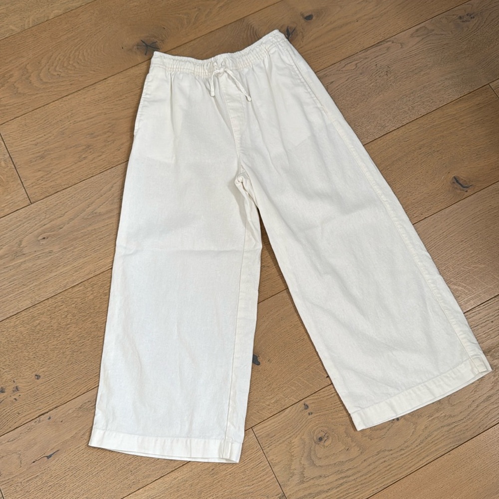 Old Navy - Girls Wideleg Linen Pants - Medium/8